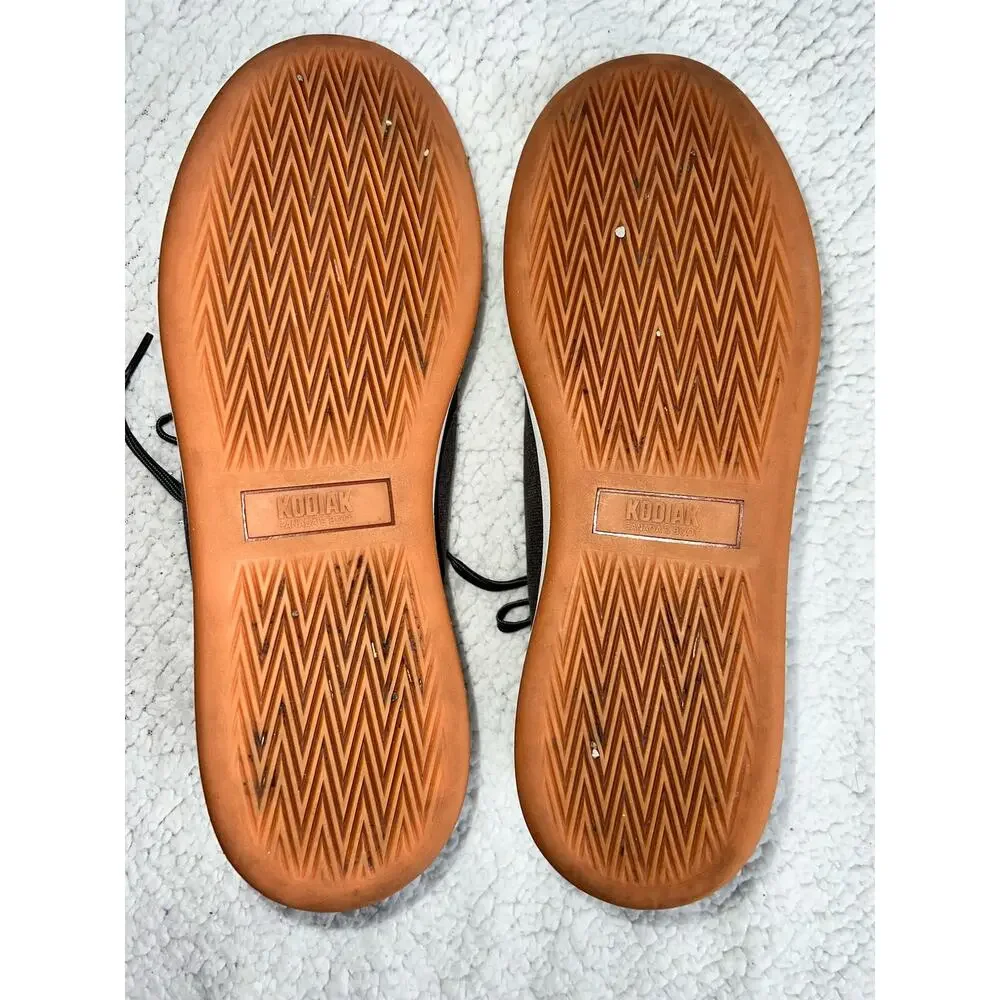 Kodiak Gray Leather Karlen Lace Casual Shoe - size 10 - A-U3